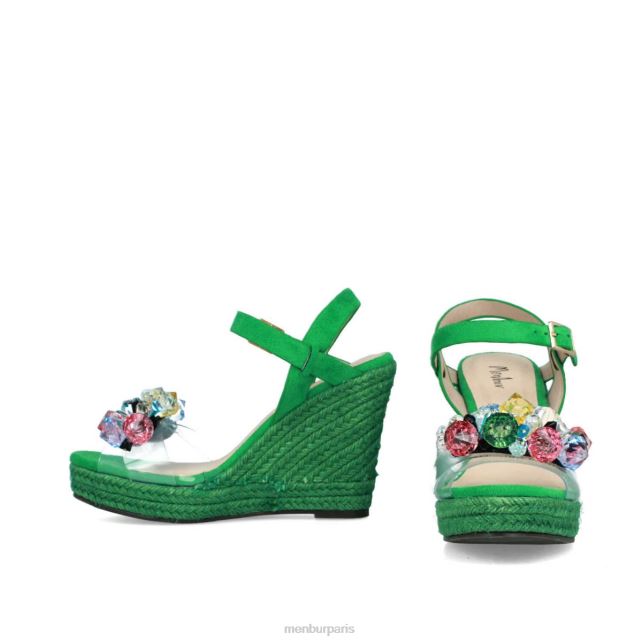 Menbur femmes caminetto DVZ865145 talons hauts vert