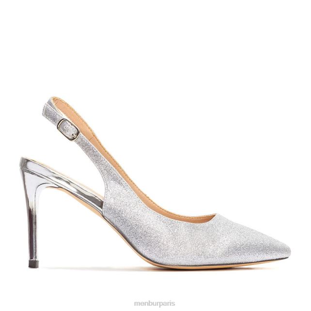 Menbur femmes campestrine DVZ865191 talons hauts argent