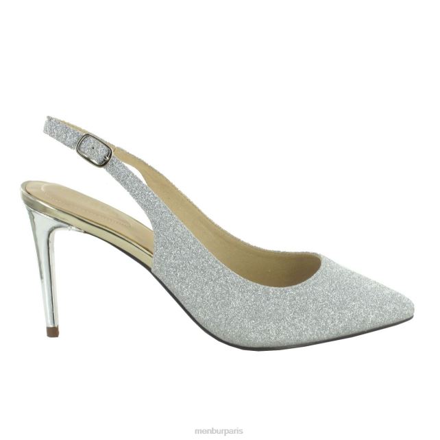 Menbur femmes campestrine DVZ865191 talons hauts argent
