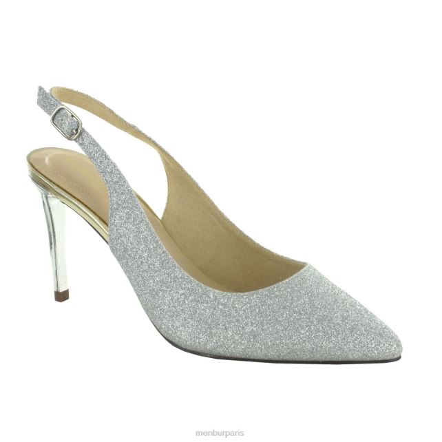 Menbur femmes campestrine DVZ865191 talons hauts argent