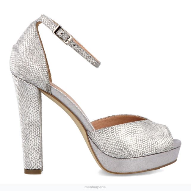 Menbur femmes cangemi DVZ865339 talons hauts argent
