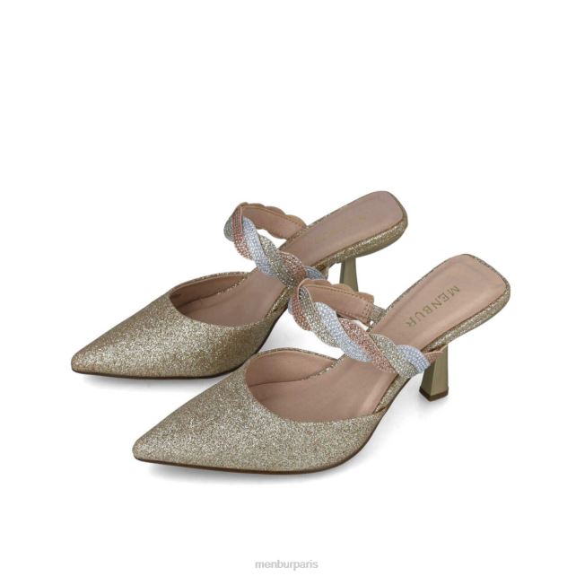 Menbur femmes capella DVZ863741 talons hauts or