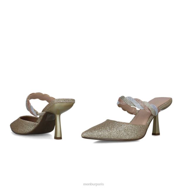 Menbur femmes capella DVZ863741 talons hauts or
