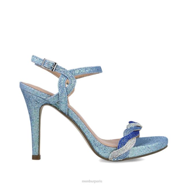 Menbur femmes capella DVZ86731 talons hauts bleu moyen