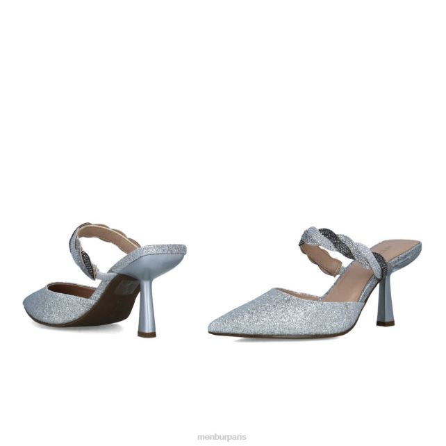 Menbur femmes capella DVZ86743 talons hauts argent