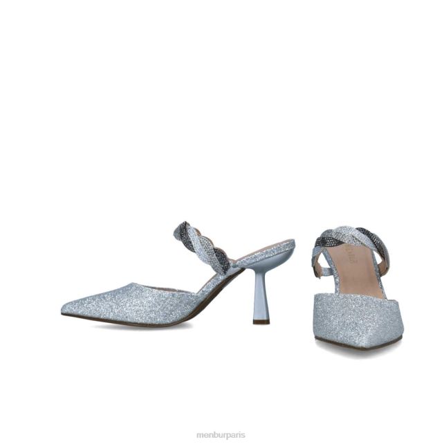 Menbur femmes capella DVZ86743 talons hauts argent