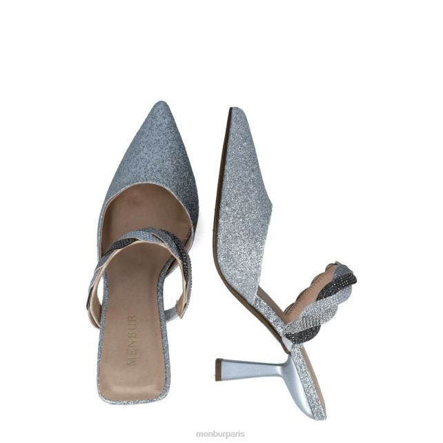 Menbur femmes capella DVZ86743 talons hauts argent