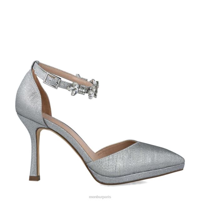 Menbur femmes cardée DVZ865117 talons hauts argent