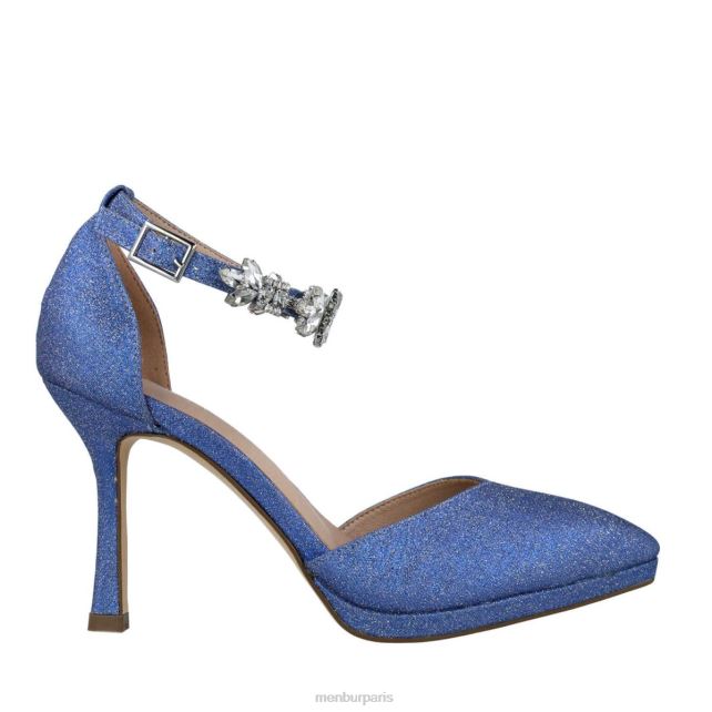 Menbur femmes cardée DVZ865119 talons hauts bleu clair