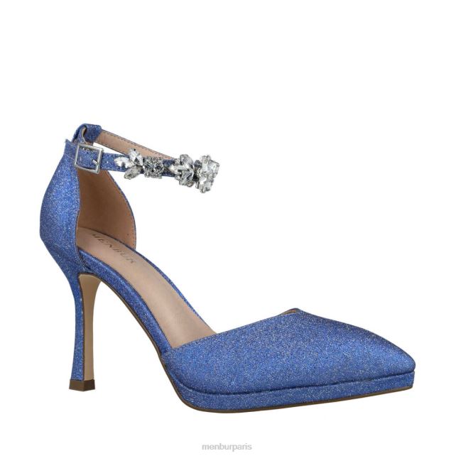 Menbur femmes cardée DVZ865119 talons hauts bleu clair