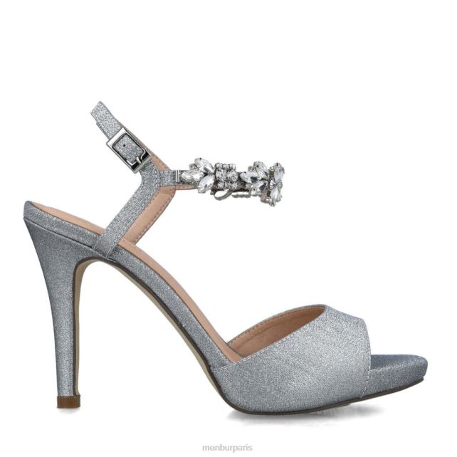 Menbur femmes cardée DVZ865121 talons hauts argent