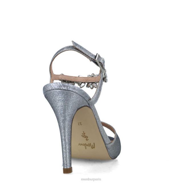 Menbur femmes cardée DVZ865121 talons hauts argent