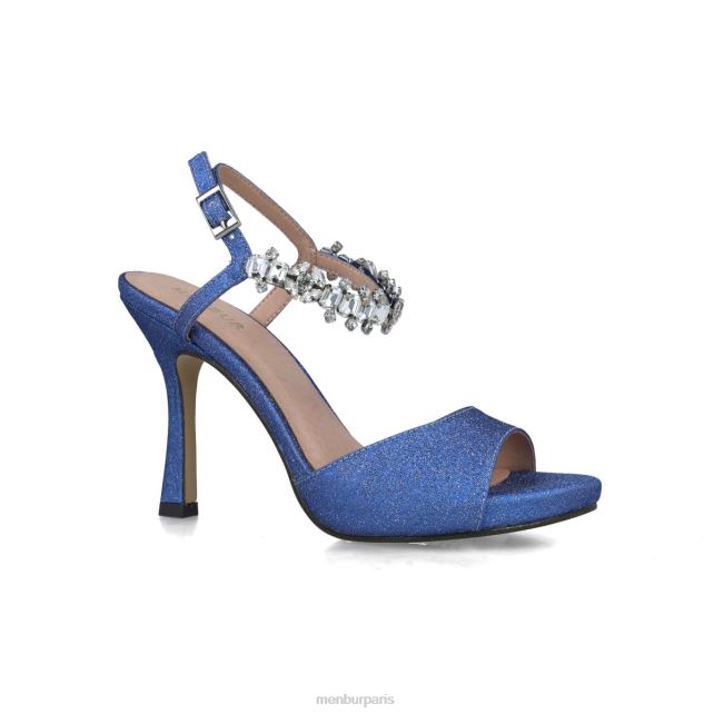 Menbur femmes cardée DVZ865122 talons hauts bleu clair
