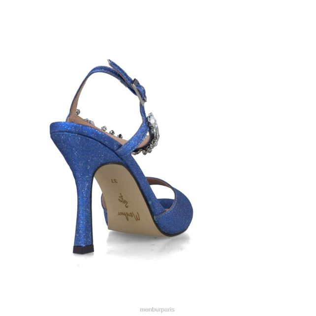 Menbur femmes cardée DVZ865122 talons hauts bleu clair