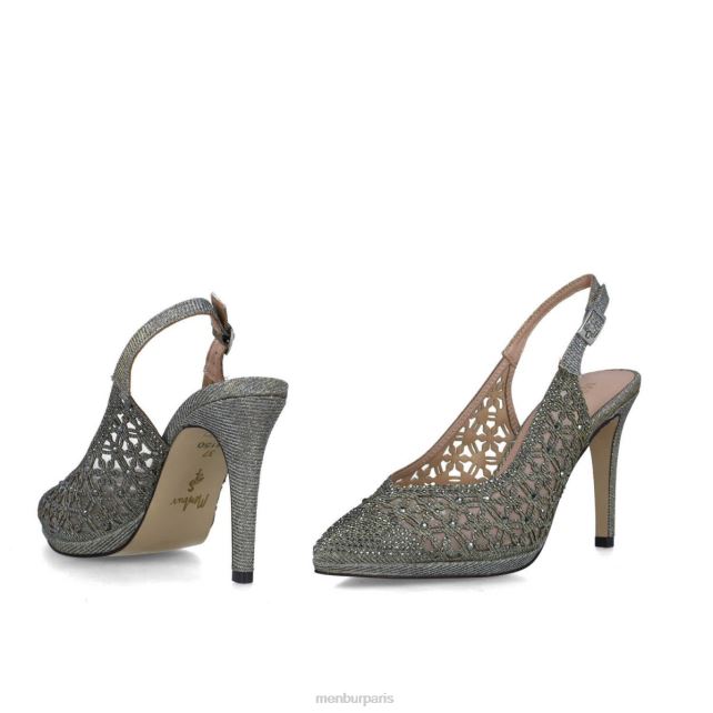 Menbur femmes carité DVZ863952 talons hauts gris