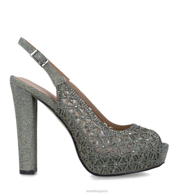 Menbur femmes carité DVZ864925 talons hauts gris