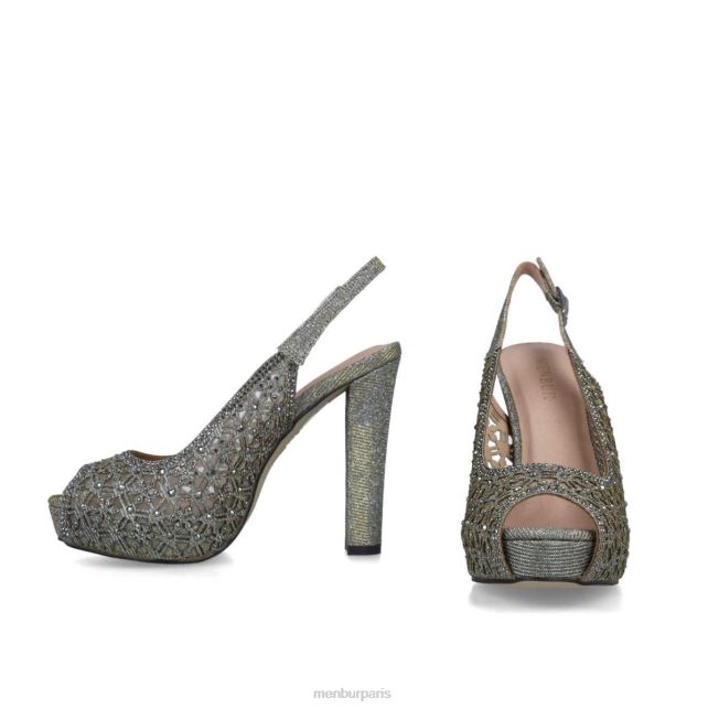 Menbur femmes carité DVZ864925 talons hauts gris