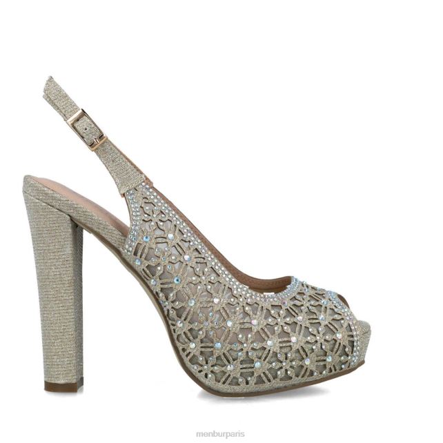 Menbur femmes carité DVZ864926 talons hauts or
