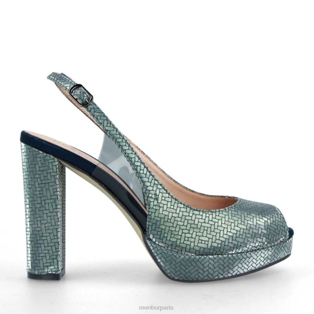 Menbur femmes carpe DVZ864058 talons hauts bleu foncé