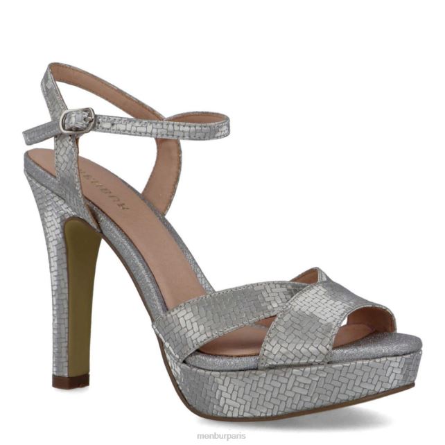 Menbur femmes carpinello DVZ865334 talons hauts argent