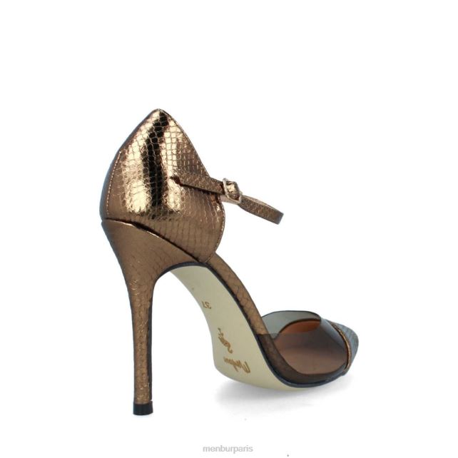 Menbur femmes carpins DVZ865329 talons hauts bronze