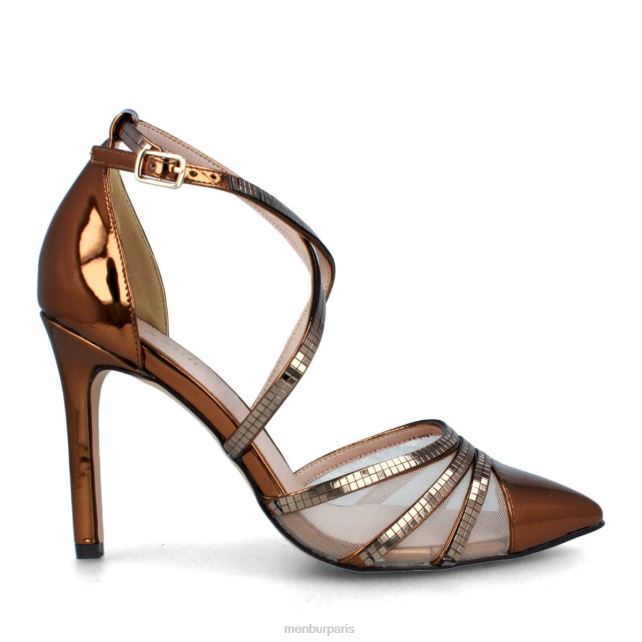 Menbur femmes carte DVZ865336 talons hauts bronze