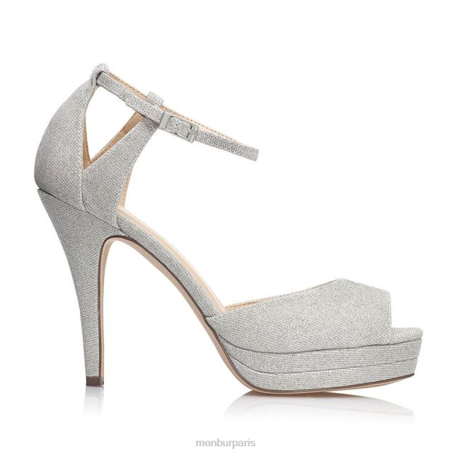 Menbur femmes chambonnieres DVZ861088 talons hauts argent