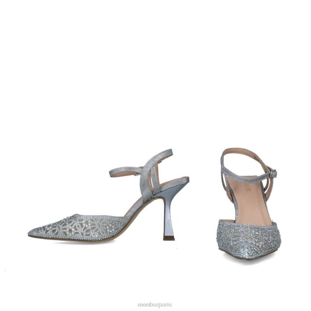 Menbur femmes chien mineur DVZ86754 talons hauts argent