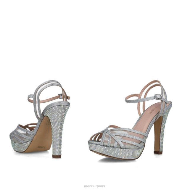 Menbur femmes cornaline DVZ863847 talons hauts argent
