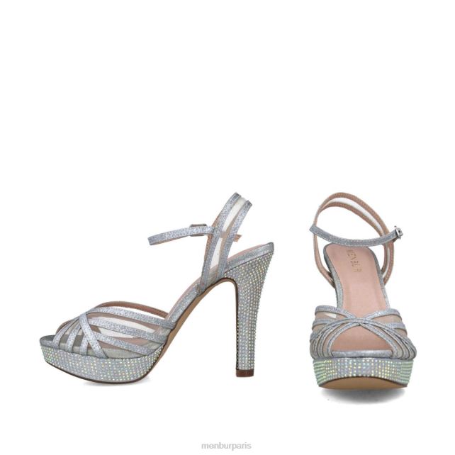 Menbur femmes cornaline DVZ863847 talons hauts argent