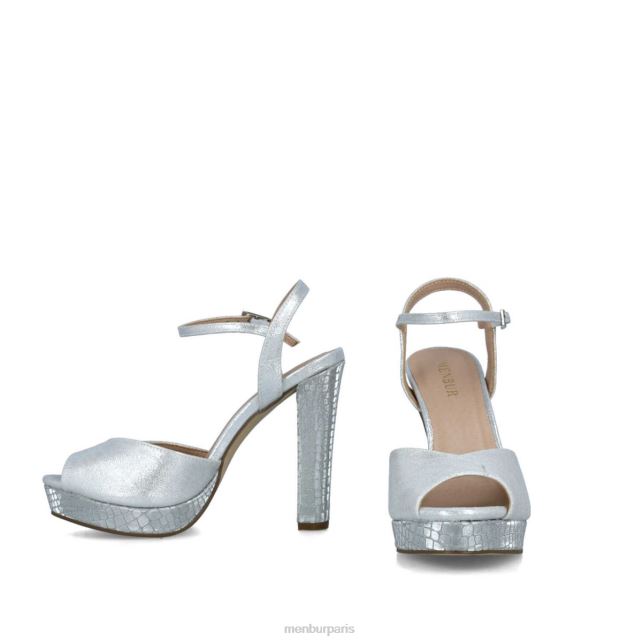 Menbur femmes couronne australe DVZ86734 talons hauts argent