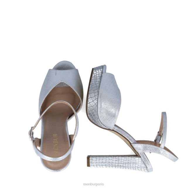 Menbur femmes couronne australe DVZ86734 talons hauts argent