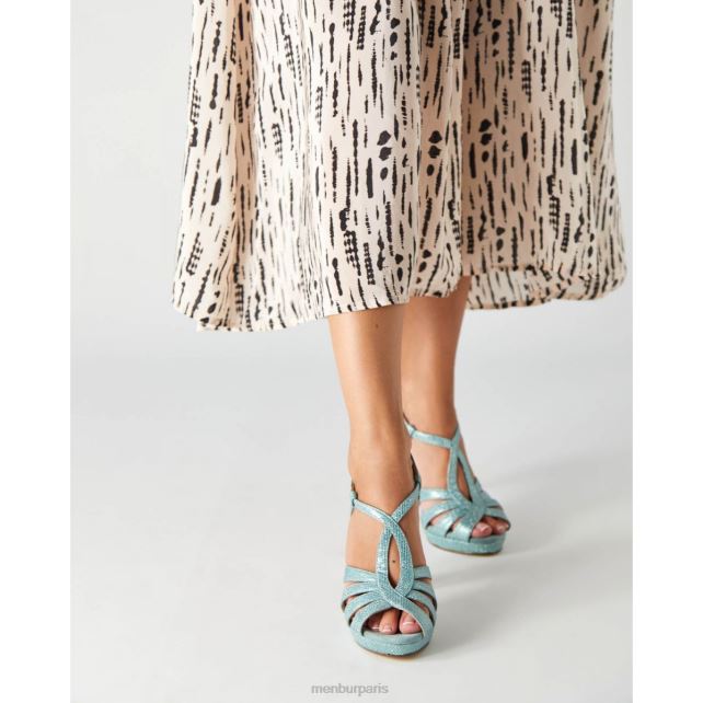 Menbur femmes créonte DVZ863996 talons hauts vert