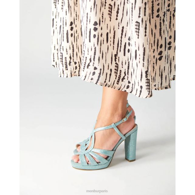 Menbur femmes créonte DVZ863996 talons hauts vert