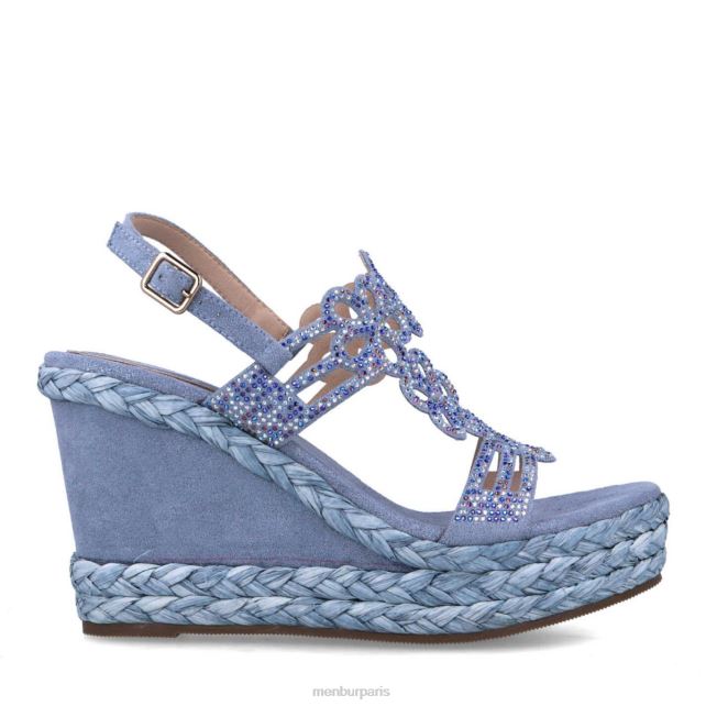 Menbur femmes dédale DVZ865511 talons hauts bleu clair
