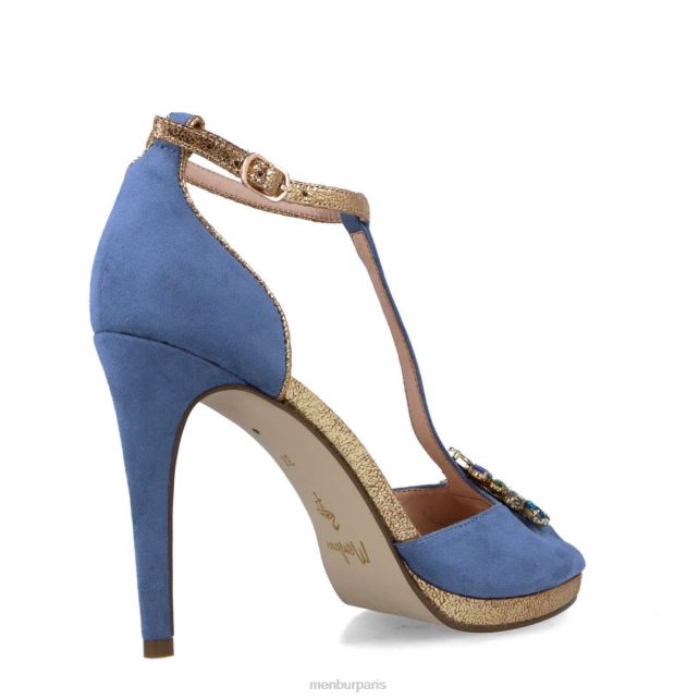 Menbur femmes damia DVZ864942 talons hauts bleu clair