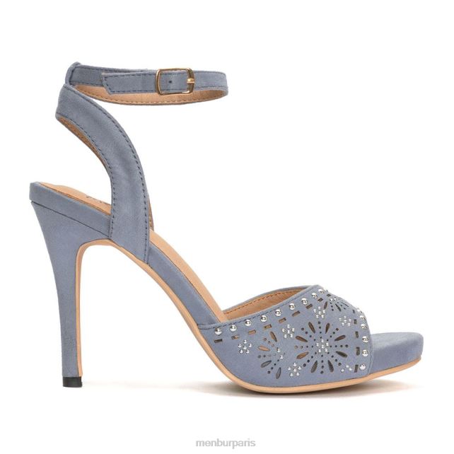 Menbur femmes estense DVZ863963 talons hauts bleu moyen