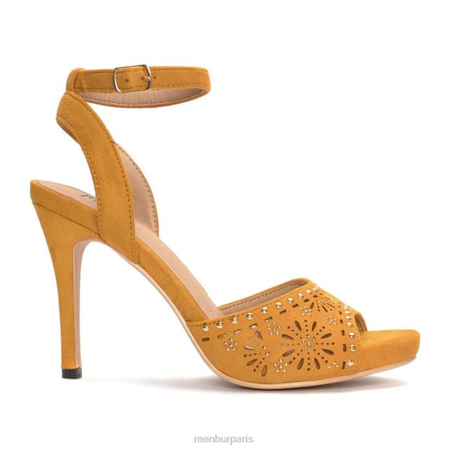 Menbur femmes estense DVZ86833 talons hauts jaune