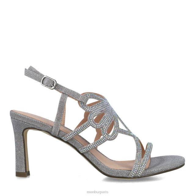 Menbur femmes euporie DVZ863989 talons hauts argent