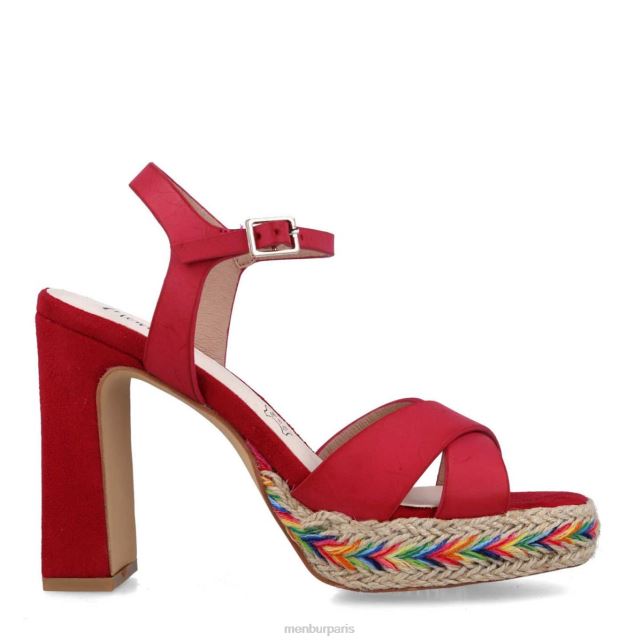 Menbur femmes faetonte DVZ861544 talons hauts rouge
