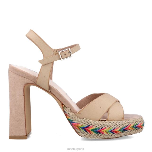 Menbur femmes faetonte DVZ865471 talons hauts beige