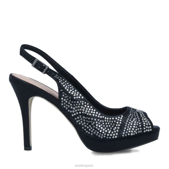 Menbur femmes fenicea DVZ865386 talons hauts noir