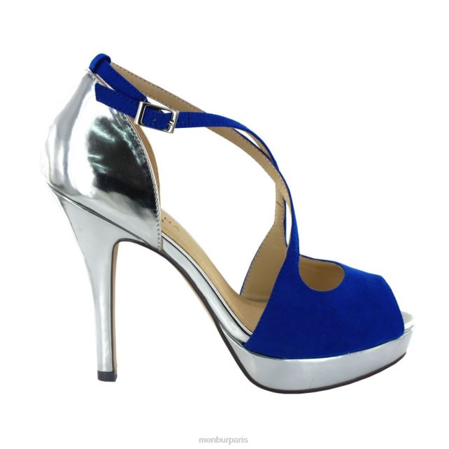 Menbur femmes ferreira DVZ864683 talons hauts bleu moyen