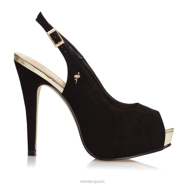 Menbur femmes filodendro DVZ864279 talons hauts noir