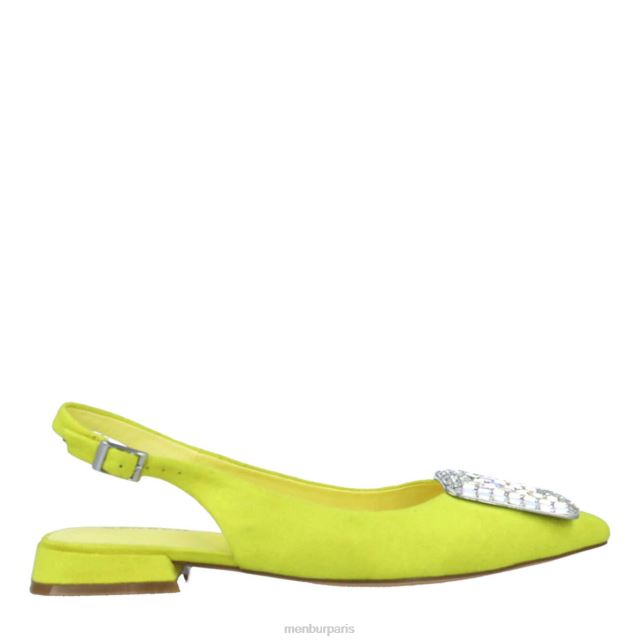 Menbur femmes frus DVZ865102 talons hauts jaune