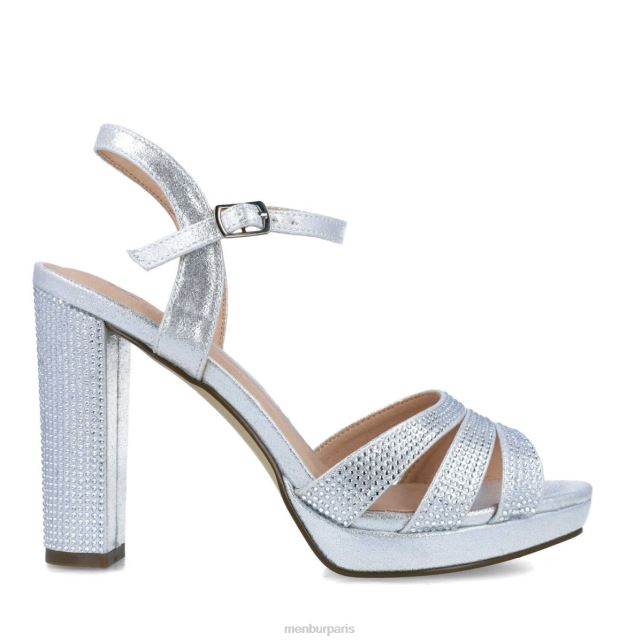 Menbur femmes glauco DVZ863992 talons hauts argent