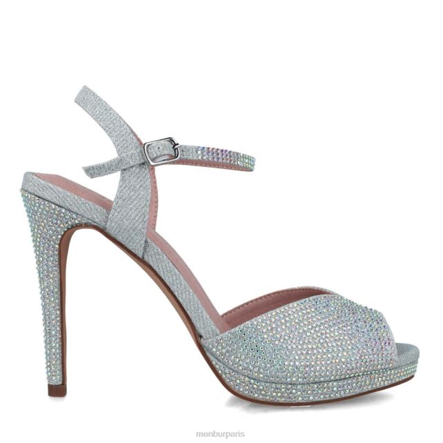 Menbur femmes goshenita DVZ863873 talons hauts argent