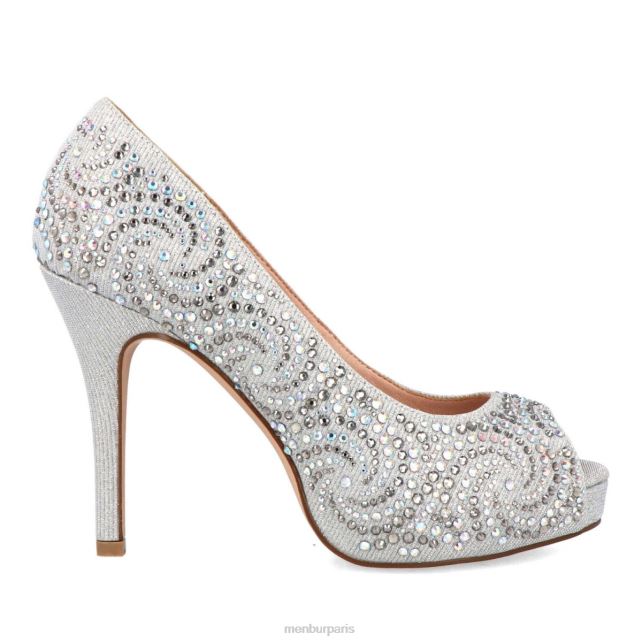 Menbur femmes grauson DVZ864075 talons hauts argent