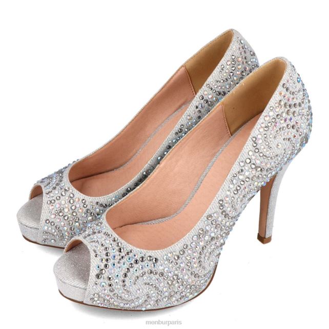 Menbur femmes grauson DVZ864075 talons hauts argent