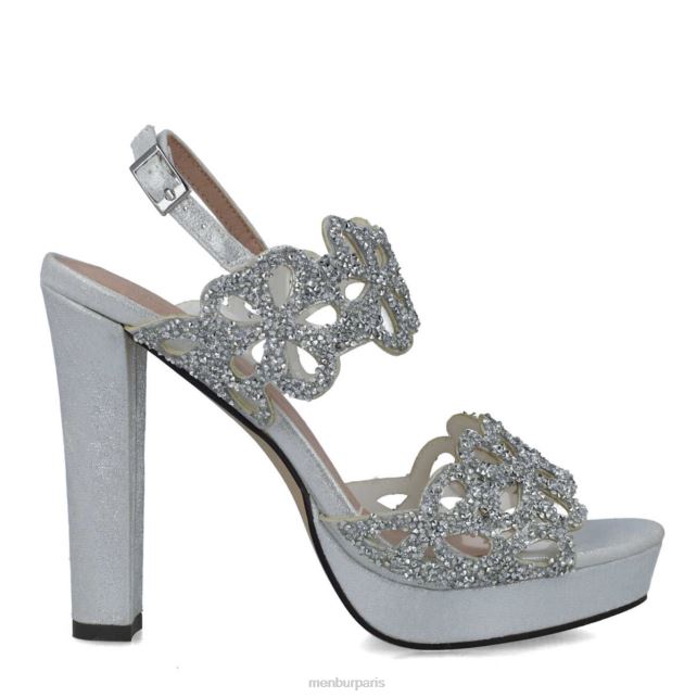 Menbur femmes grosularia DVZ863841 talons hauts argent